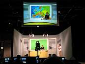 TV-Show im Fernsehstudio 1