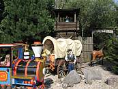 Westerneisenbahn mit Westernfort